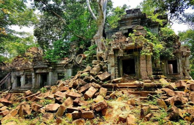 Ruins temple at Beng Mealea